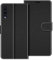 COODIO Coque en Cuir pour Samsung Galaxy A50, Étui Housse Pochette Fonction Stand pour Samsung Galaxy A50, Noir