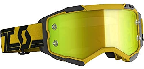 Scott Fury MX Goggle Cross/MTB Brille gelb/schwarz/gelb chrom works