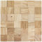 wodewa Holz Wandverkleidung selbstklebend 3D Optik Eiche Strukturiert 30x30cm Wandpaneele Moderne Wanddekoration Holzverkleidung Wohnzimmer Schlafzimmer