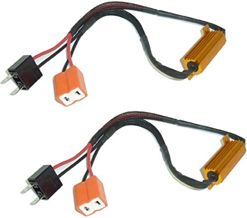 2 x H7 LED SMD CANBUS No Error 50W Widerstände Nebelscheinwerfer
