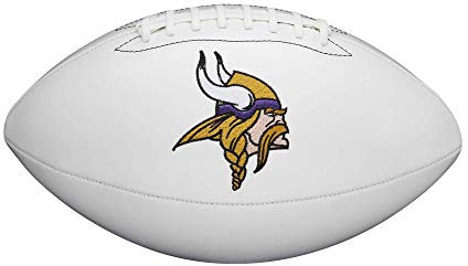 Wilson NFL Live Team Autogramm Fußball Minnesota
