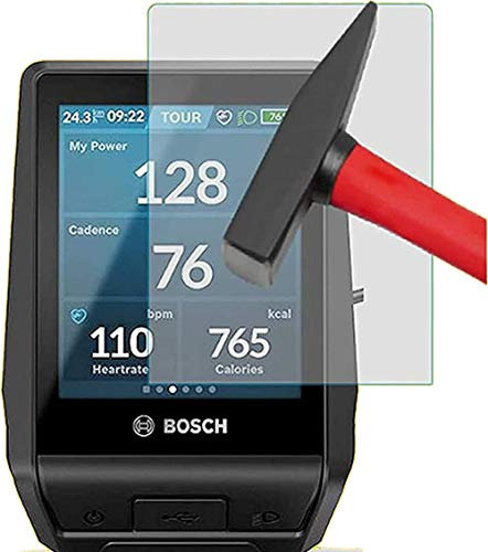 EnWi | 2X Extrem harte 9H KLAR passgenau für Bosch Nyon BUI350 2023 2021 - Bildschirmschutzfolie Schutzhülle