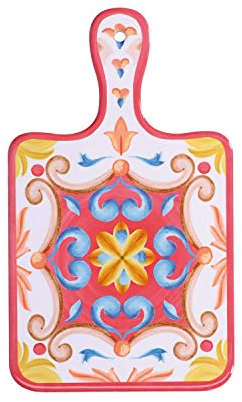 Rose & Tulipani - Tagliere rettangolare 15x23 cm Borgo
