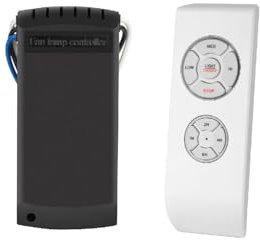 LEDKIA LIGHTING Controlador para Ventilador AC con mando Blanco