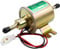 Litensh Pompa carburante elettrica universale, gas a pressione diesel in linea a bassa pressione modulo pompa in metallo bullone di fissaggio filo in linea per benzina e diesel HEP-02A (oro)