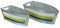 Set of 2 Galvanized Metal Boat Planters - Stylish Flower Tubs for Indoor and Outdoor Greenery - Seafaring Charm - Nautical Decor for Your Home and Garden