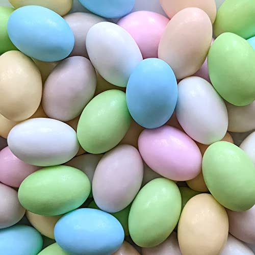 Ovetti di Pasqua Confettati Colorati | Ovetti di Cioccolato al Latte con Ripieno alla Nocciola | Confezione da 400 g (Ovette Confettate)