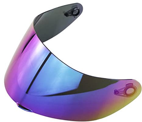 Shkalacar Motorcycle Helmet Visor Replacement for AGV K1 K3SV K5, Motorcycle Wind Shield Helmet Lens Visor Full Face Helmet (Blue)