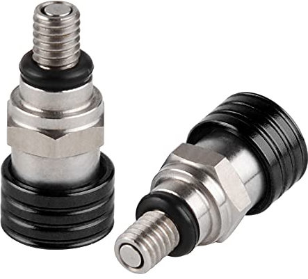 Wresetly Entlüftungsventile für Motocross- M4X7Mm für 85 125 144 200 250 300 350 450 EXC XC XCW Entlüftungsventil mit Schrauben, Schwarz