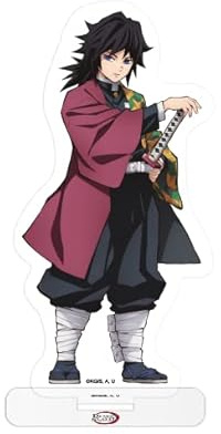 Peppermint Anime (Crunchyroll GmbH) - Demon Slayer - Kimetsu no Yaiba - Giyu - Acryl Figure, Aufsteller, Standy - 10cm - original & lizensiert