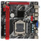 Vikye Placa Base para Ordenador B75 MS LGA 1155, Memoria DDR3 1066/1333/1600/1866 Placa Base NVME M.2 WiFi M.2 USB3.0 SATA3.0