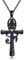 VONALA Ankh-Halskette Sterlingsilber Auge des Horus Halskette schwarzes Kreuz Skarabäus-Anhänger Halskette altägyptischer Schmuck Geschenk für Männer und Frauen
