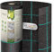 LILENO HOME Toile anti-mauvaises herbes pour jardin, 200 m², 100 g/m², perméable à l'eau, indéchirable, résistant aux UV, 1 m x 200 m