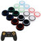16 empuñaduras para pulgar, 8 colores de agarre de pulgar noctilucentes compatibles con PS5 y PS4, controlador de joystick Ps3, puntos convexos y cóncavos elevados y diseño tachonado