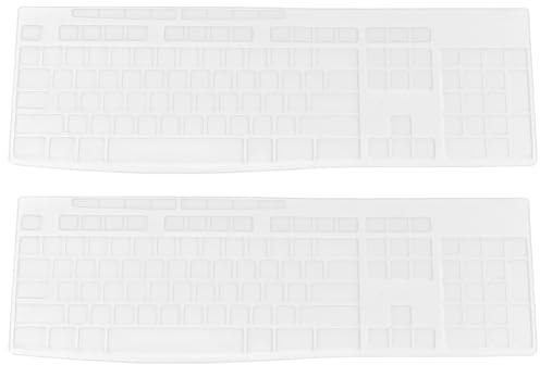 OSALADI 2 Stück Silikon Tastaturfolie Für Mk270 Wasserdichter Tastaturschutz Staubdichter Elastischer Schutzfilm Transparente Tastaturabdeckung