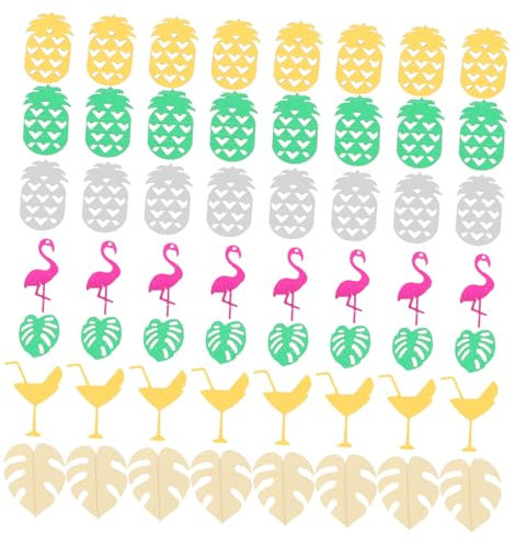 OFFSCH 3er-Pack Sommerparty-konfetti Plastikkonfetti Hawaiianisches Luau-Party-konfetti Für Tischdeko Und Feiern
