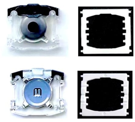 WATIPUNO Replacement Keyboard Number/Letter/Symbol Keys Rebound Mechanism,2 Pcs Base Gasket and Butterfly Hinges Compatible with MacBook Pro/Air A1989 A1990 A1932 A2159 2018-2019 Year