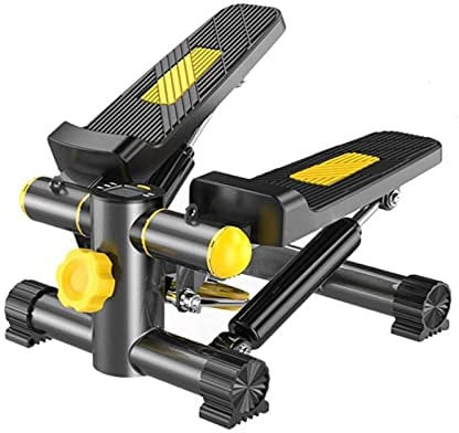 Verstellbarer Mini-Stepper Swing Treppenstepper für Haushalts-Fitnessgerät - Tragbare Drehstufe mit Drehbewegung, Installation frei