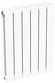 Radiateur blanc mural eau chaude horizontal en acier double lame | 60 x 45 cm 662 Watt chauffage central | 4 raccordements 15x21 (1/2) série NYTIA by NOYON & THIEBAULT