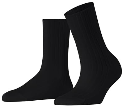 FALKE Cotton Rib Socken black (3000), 35-38