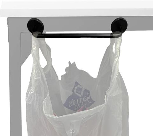 AUXPhome Kunststoff-Müllbeutelhalter für den Schreibtisch, magnetischer Einkaufstaschenhalter für Wohnmobil, Camping, Picknicks, Schlafsaal, Büro usw. – sehr geeignet für Hand-/Nähgebrauch. Keine