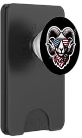 Ram 4. Juli American Independence Day USA Patriotic PopSockets PopWallet für MagSafe