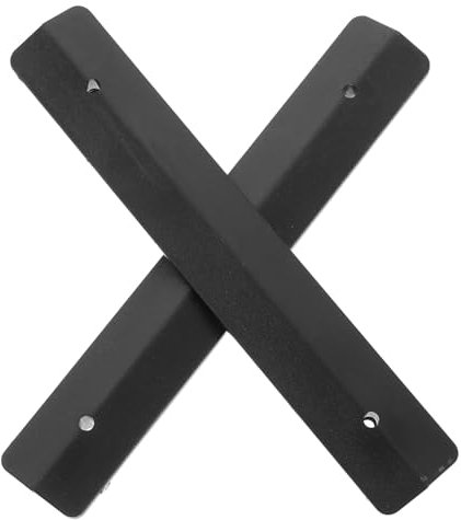 Veemoon 2 Stück Verbindungsstück aus Lochblech PEG Lock Pegboard -Zubehör Garagenzubehör Garagen -Wandorganisator Hanging Tool Pegboard -Zubehör für Küche Plastik Black