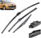 Limpiaparabrisas Escobilla para Peugeot 207SW 207 SW 2006-2014 Parabrisas De Coche Escobillas Limpiaparabrisas Juego de Parabrisas Escobillas