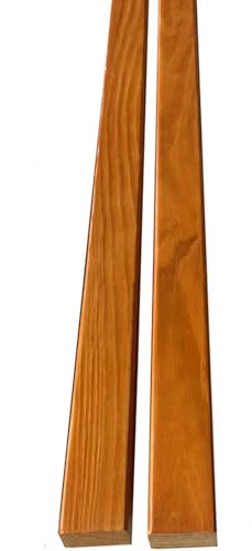 Koncey Ersatzlatten für Gartenbank Sitzbank Outdoor Accessoires Holz-Sitzlatten Ersatz Banklatten für Gartenbank Terrasse(2PCS,L 1.2 M)