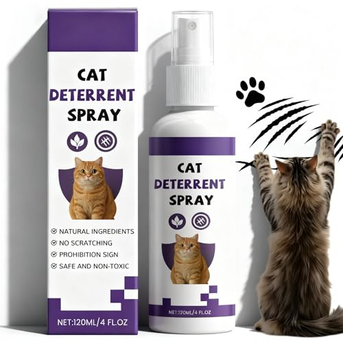 Kilibili Anti Scratch Cat Spray, Cat Deterrent for Indoor & Outdoor Use, Safe & Effective Solution, Prevent Cats from Scratching Furniture, Plants, Sofas, Carpets, and Curtains