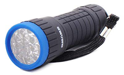 SMAMS Linterna 14 LED Alta Potencia Mini Linterna de Mano Linternas Flashlight LED para Ciclismo Camping Montañismo incluida 3 AAA Pilas