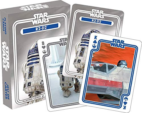 Aquarius Star Wars R2-d2 Set of 52 Spielkarten + Joker (NM)