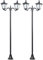 Royal Gardineer Laterne Solar: 2er-Set Solar-LED-Gartenlaterne, 2 flammig, PIR- & Dämmerungssensor (Laterne mit Bewegungssensor, Standlaterne mit Bewegungsmelder, Lampe Bewegung)
