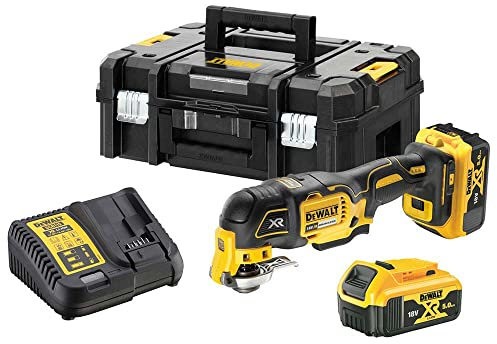 Dewalt DCS356P2 18v XR Brushless 3 Speed Multi Tool +35 Accessories +Tstak 2x5ah