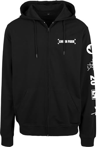 Linkin Park Anniversary Logo Zip Hoody Black