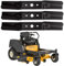ELITEWILL Lot de 3 lames de tondeuse à gazon 2 en 1 pour Cub Cadet/MTD 742-05052A / 942-05052A, RZT-L50 S50 XT1 XT2 LT50 GT50 Tracteur à gazon 127 cm
