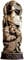Acebwhtoy Nordischer Gott Harzstatue, Skandinavische Pantheons Figur, Odin/Thors/Loki/Freyja Handwerk Wikinger Mythologie Skulptur Für Zuhause Weinschrank Regal Bücherregal (B)