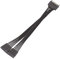 HuaLiSiJi SATA Extentions D'alimentation 1 à 2, Câble SATA 15 Broches à 15 Broches, Mâle à Femelle Noir (20 CM)
