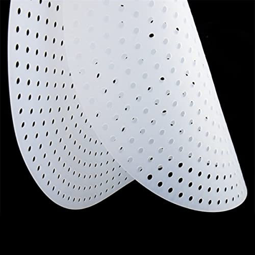 Cozylkx Runde Reisdampfmatte 23 cm, Wiederverwendbare, Brandsichere Silikonmatte, Reiskocher-maschenmatte Zur Verhinderung Von Reiskruste