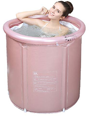 Baignoire Portable Adulte Baignoire Gonflable Antidérapante Adulte, Baignoire De Bain Pliante avec Pompe À Air Piscine Grand Seau De Douche En Plastique Autoportant Plus Épais Hauteur Longue (Taille :