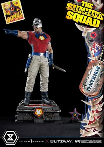 Prime 1 Studio The Suicide Squad Statuette 1/3 Peacemaker Bonus Version 79 cm