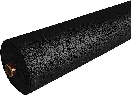 Glitzer-Moosgummi EVA 90cm breit ab 0,5m Schaumgummi PE Schaumstoff Basteln Stoff, Farbe:schwarz
