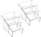 Milaloko 6Pcs Acryl Display Risers Clear Showcase Stands Collectibles Display Regal, Tischplatte Display Stand für Cupcakes Dessert Candy Figuren