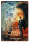 KSOXDAITIP TV-Serie Good Omens Poster, Wanddekoration, Kunst, Metallblech-Poster, moderne Heimdekoration, Kunst, Metallposter, Hausbar, Laden, Dekorationen, Vintage-Schild, Geschenk, 30 x 20 cm