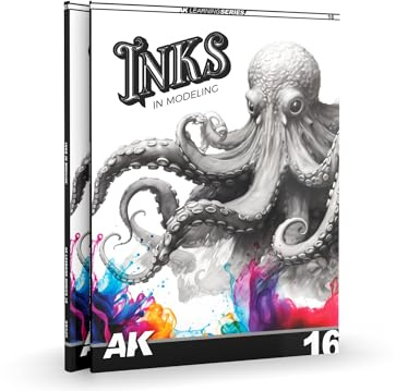 AK BOOK AK540 AK Learning Series 16 THE INKS IN MODELING (EN) (88 pages)