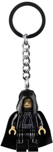 LEGO Star Wars Emperor Palpatine Minifigur Schlüsselanhänger 854289, Schwarz , S