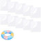 WeddHuis 10 Stück Selbstklebende Reparaturflicken Pool, Pool-Reparaturflicken, Selbstklebend Unterwasser Reparatur, für Wasserbett Schwimmbäder Aufblasbares Boot