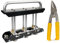 Rouleau de Bord à Trois Stations pour Plier le Métal, Noir, Pliage à 90 Degrés, 0,3 à 1,0 Mm, Pliage de 13 à 130 Mm, Conception de Rouleau en Forme de V, Cintreuse de Tôle en