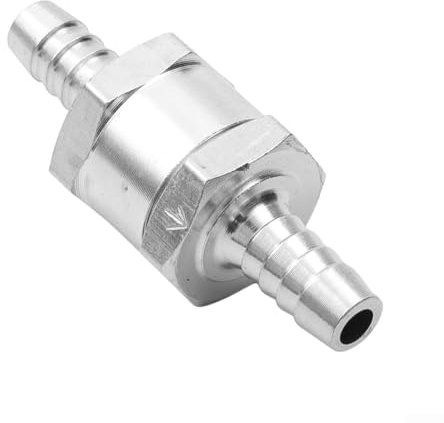 Robustes Rückschlagventil aus Aluminiumlegierung, optimiert für Kraftstoff- und Wasseranwendungen (8 mm)