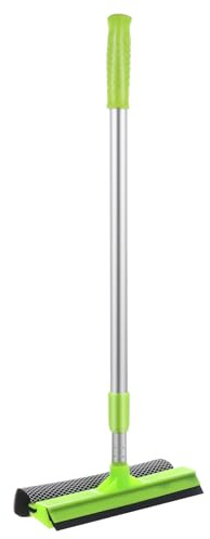 TOKIDNY Escobilla para Ventanas y Parabrisas de Aleación de Aluminio Extensible Limpiacristales Profesional con Mango Ligero y Flexible para Hogar y Coche